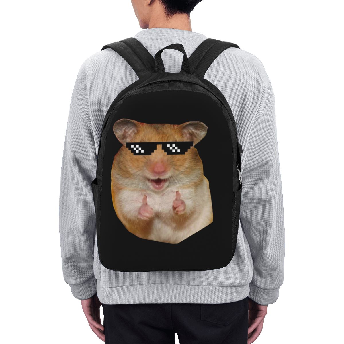 Funny Hamster Backpack Travel  - Travel Bags 评论和价格
