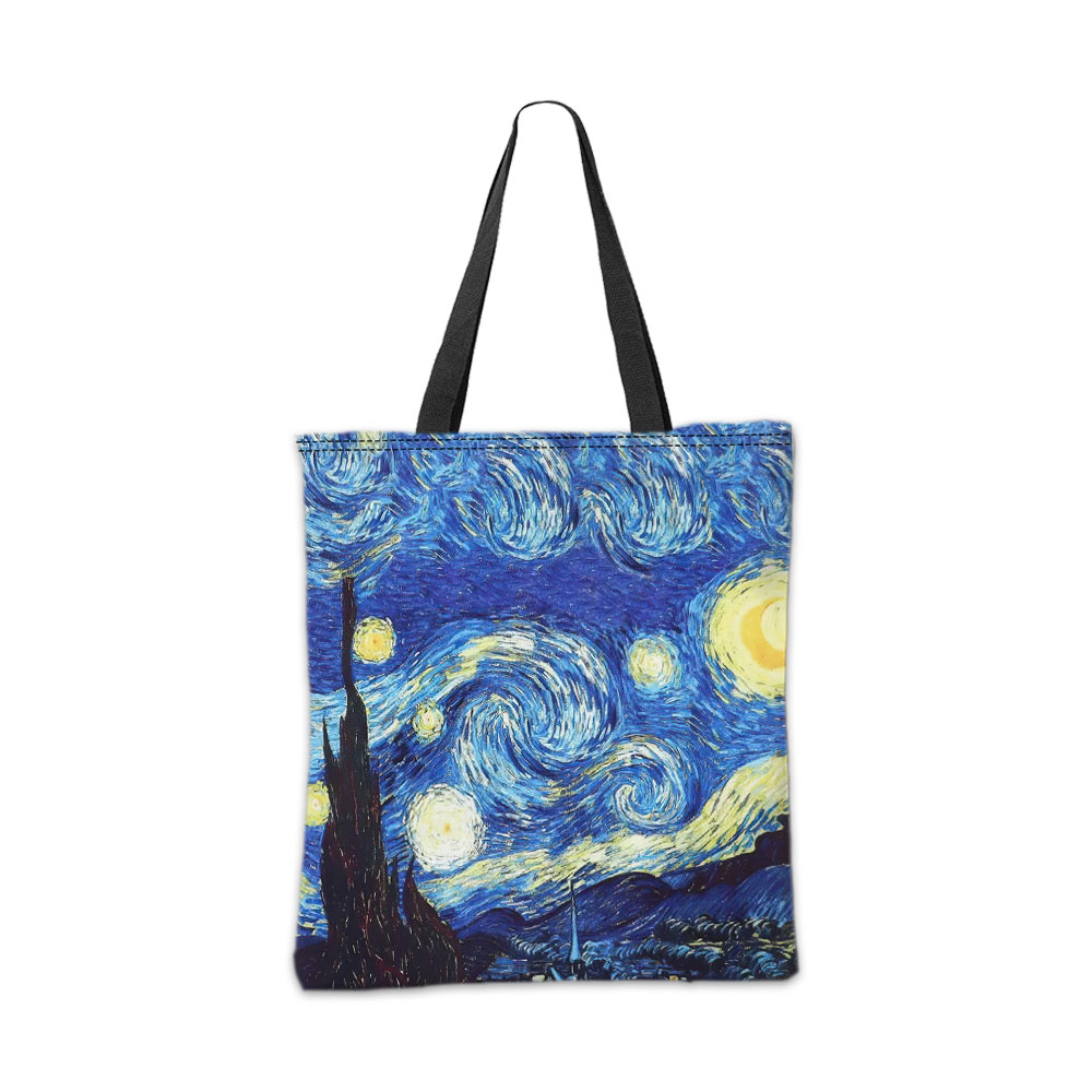 Van Gogh Series Tote Bag Cosme - Cosmetic Bags 评论和价格