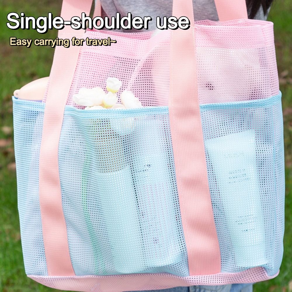 New Handheld Swimming Bag Mesh - Cosmetic Bags 评论和价格