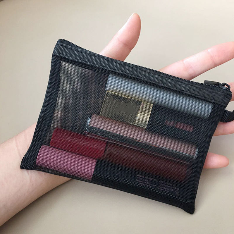 Black Makeup Lipstick Brush Ba - Travel Bags 评论和价格