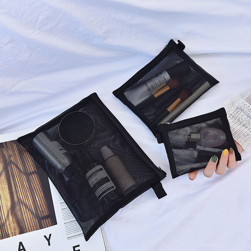 Black Makeup Lipstick Brush Ba - Travel Bags 评论和价格