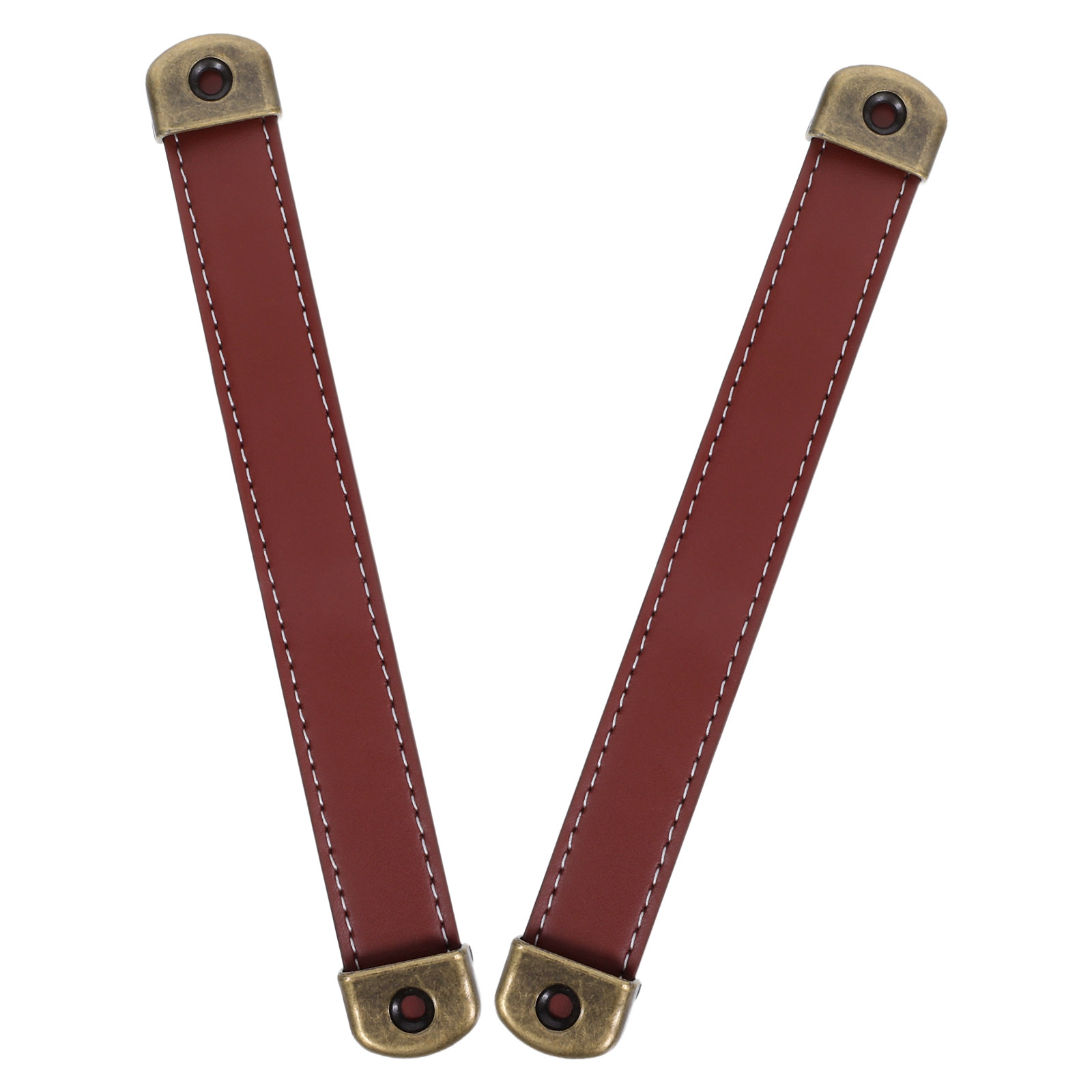 2Pcs Retro PU Cabinet Pull Han - Retro Vintage Trunk Suitcase 评论和价格