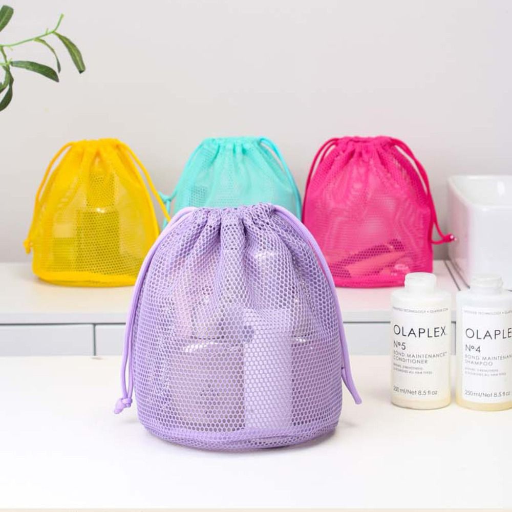 Mesh Lazy Toiletries Bag Coin  - Cosmetic Bags 评论和价格