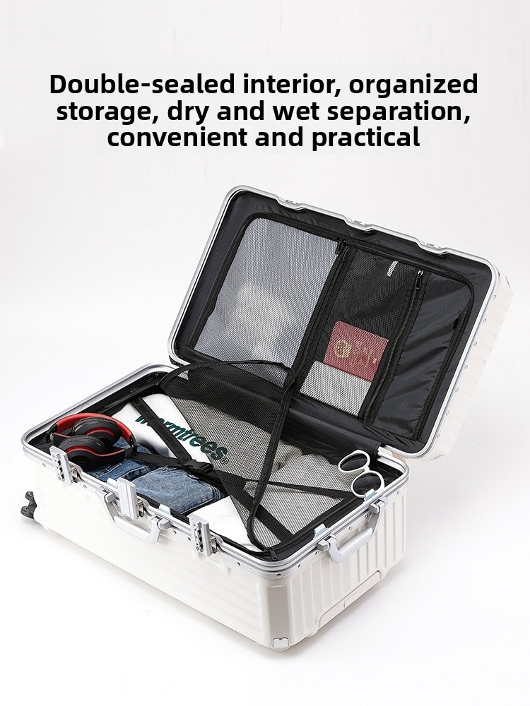 Aluminum Frame Luggage Suitcas - Aluminum Frame Carry On Luggage 评论和价格