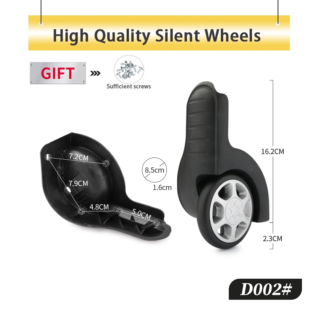 Luggage Fixed High Quality Cas - Silent Replacement Luggage Wheels 评论和价格
