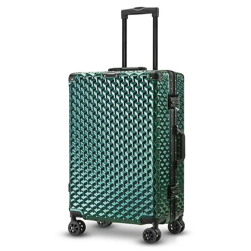 New Travel suitcase,password b - Aluminum Frame Carry On Luggage 评论和价格